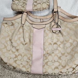 Coach bag! Accessory bag included